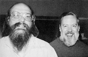*Ken Thompson and Dennis Ritchie*